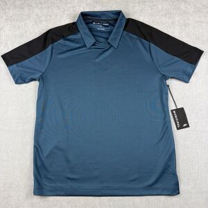 Municipal Sportcross Crew Polo Mens Large Blue Sport Utility Gear New